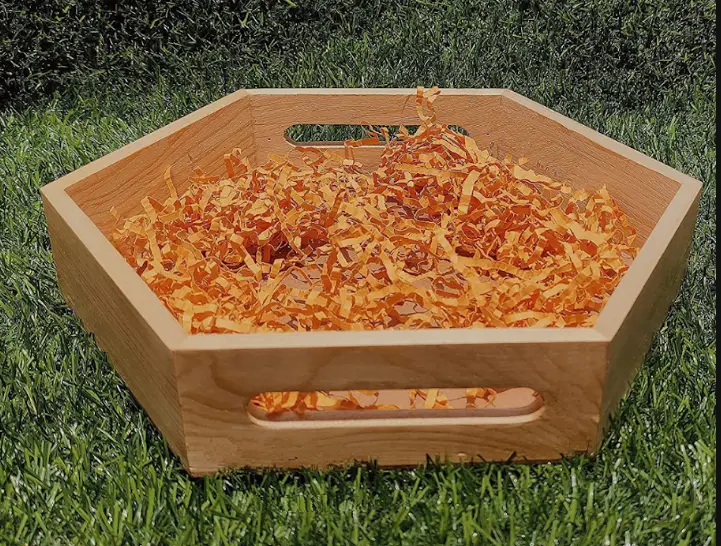 Wooden Basket - 12 Inches