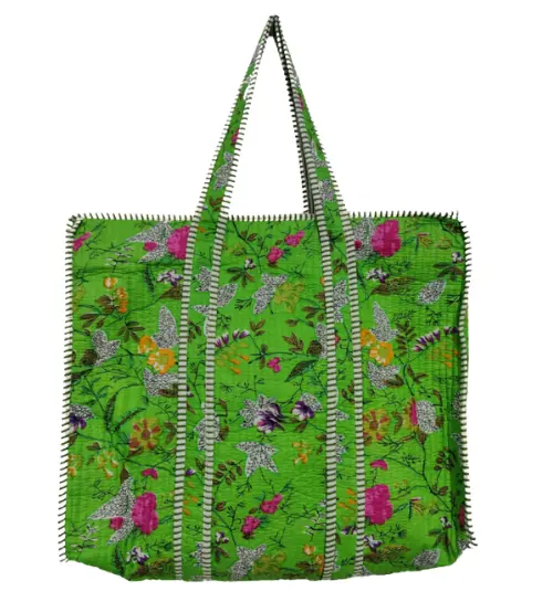 Quilted Tote Bag without Zip