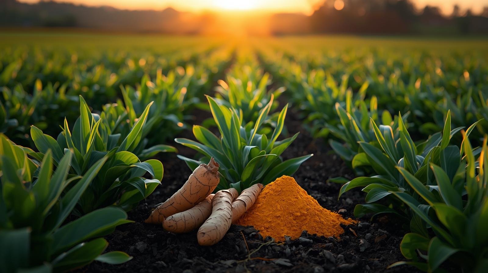  Vedafox Premium Turmeric - Golden turmeric roots, powder, and finger varieties for culinary, medicinal, and industrial applications