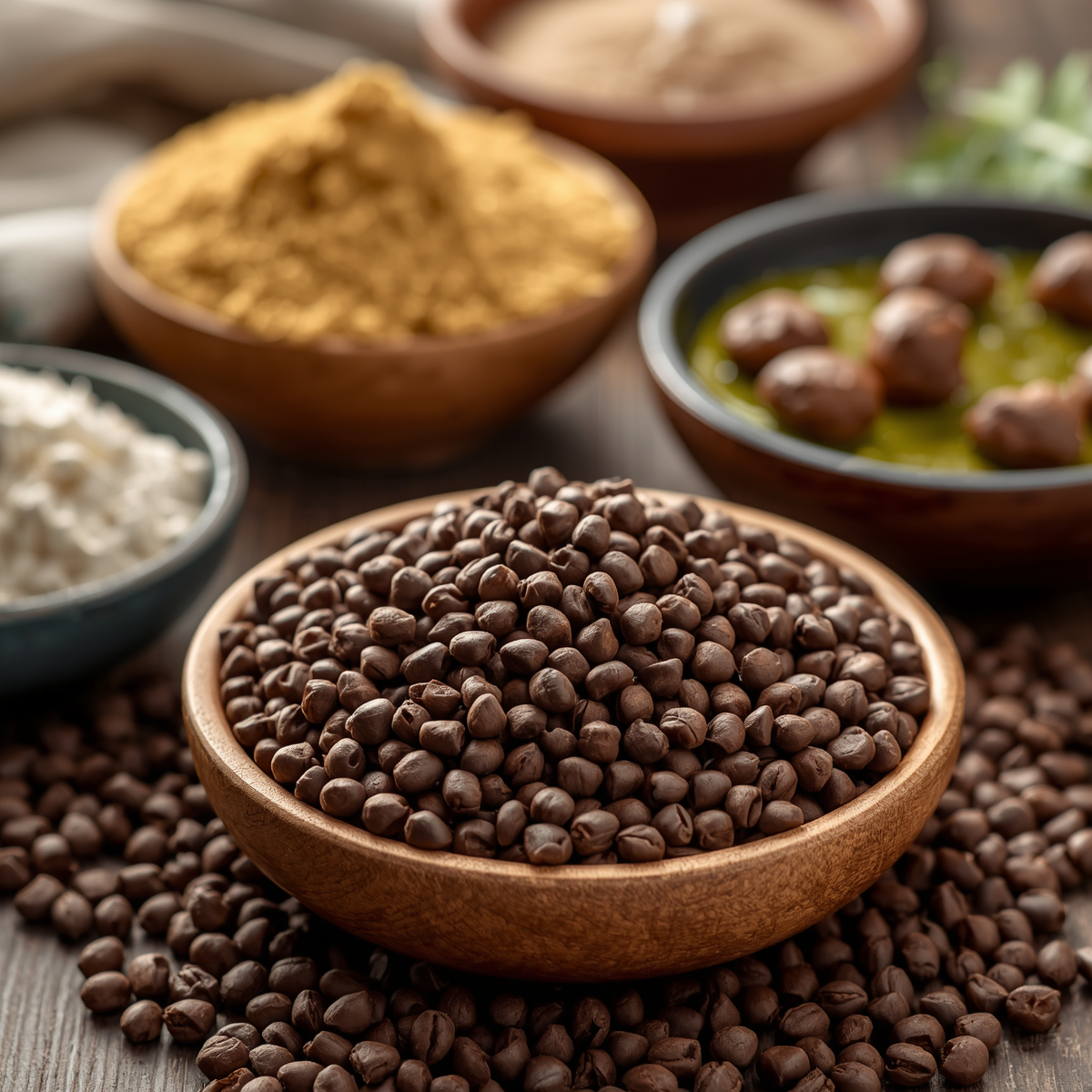  Premium groovy desi chana from Vedafox Group showcasing traditional chana masala, flour production, and protein-rich traditional Indian cuisine applications