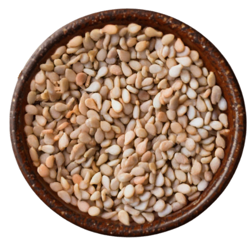 Premium Natural Unhulled Sesame – (Sesamum indicum)